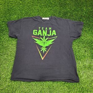 Ganja 420 Shirt XL 23x27 Black